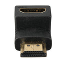 HD 90 Degree Right Angle 1.4 Adapter Male To Female For 1080p HDTV
