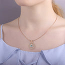 new fashion charm drill Full star necklace earrings suit high quality zirco H2U6