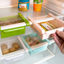 Slide Freezer Fridge Space Saver Storage Box Organizer Holder Shelf Rack Ne Y4K3