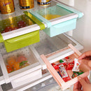 Slide Freezer Fridge Space Saver Storage Box Organizer Holder Shelf Rack Ne Y4K3