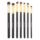 7pcs Soft Horsehair Makeup Brushes Set Eyeshadow Eyeliner Eyebrow Lip Stick Horse Hair