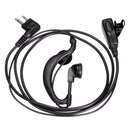 90cm G-Shape Headset Earpiece Headphone With Mic For Walkie Talkie CP040 2