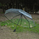 Transparent Umbrella Automatic Umbrella Rain Women Men Sun Rain Auto Umbrel