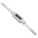 Drillpro M3-M12 Adjustable Tap Wrench with 7pcs M3-M12 Screw Thread Hand Tap Set