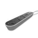 LDNIO SC3301 Universal 3 Socket 3 USB Ports Type Pink Desktop Power USB Charger Power Strip