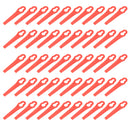 50X Plastic Trimmer Blades For Bosch ART26LI ART26 Accutrim ART26 EasyTrim Accu
