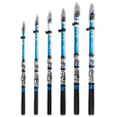 ZANLURE 1.8~3.6M Telescopic Carbon Fishing Rod Ultra Light Portable Outdoor Fishing Pole Fishing Accessories