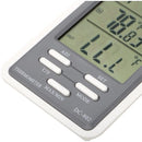 DC-802 LCD Digital Thermometer Hygrometer Temperature Humidity Meter Clock Indoor Outdoor