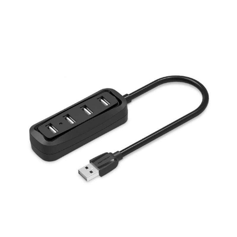 Vetion VAS-J43 USB2.0 with 4 Ports USB Hub Extender with LED Indicator Lamp Connector for Phone MacBook Air