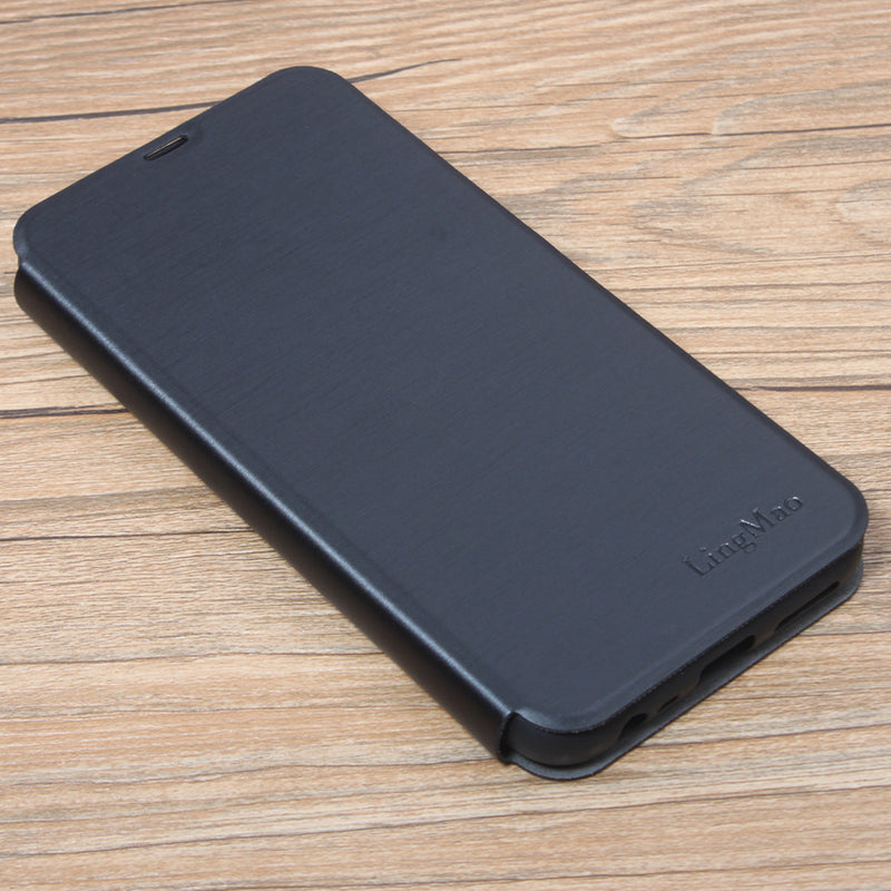 For Xiaomi Redmi 8 Case Bakeey Flip with Stand Card Slot Full Body Brushed Leather Shockproof Soft Protective Case