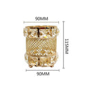 Makeup Brush Storage Bucket Desktop Cosmetics Organizer Pens Pencils Holder