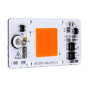 50W Full Spectrum Thunder Protection Smart IC Control LED COB Grow Light Chip for Plant AC220-240V