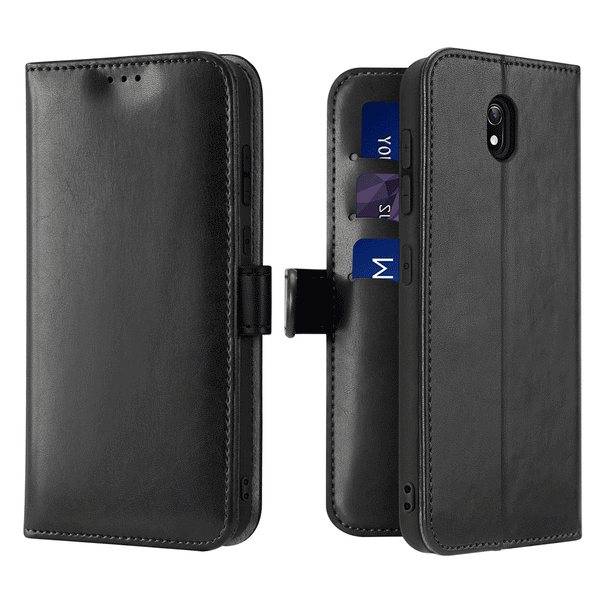 For Xiaomi Redmi 8A Case Bakeey Flip with Stand Card Slots PU Leather Full Cover Shockproof Soft Protective Case