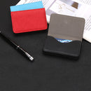 IPRee PU Leather Card Holder Credit Card Case Portable ID Card Storage Box Men Women