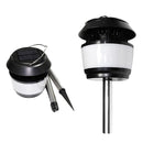 Solar Power Sonic Wave Anti-mosquito LED Light Garden Stainless Steel Waterproof Lamp