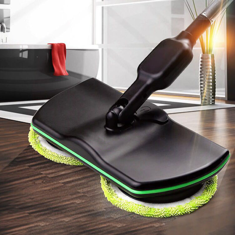 Wireless Rotary Electric Rechargeable Floor Mop Home Cleaner Scrubber Polisher