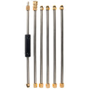 6Pcs High Pressure Cleaner Extension Metal Rod Water Washer Sprayer Tools 14x1.5mm Pressure Washer Extension Rod
