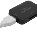3 in 1 USB SD TF Card Reader USB3.1 Type C Hub OTG Adapter For OnePlus 5 S8 Xiaomi6 PC Laptop