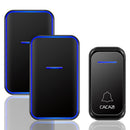 CACAZI 300M Remote Waterproof LED Indicator US EU Plug Smart Calling Wireless Doorbell