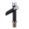 Modern Unique Bathroom Basin Faucet Single Handle Kitchen Sink Mixer Tap Waterfall Faucet Black