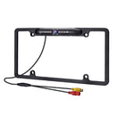 8 IR Night Vision Light Waterproof IP-67 170 Degree Wide License Plate Frame Car Rear View Camera