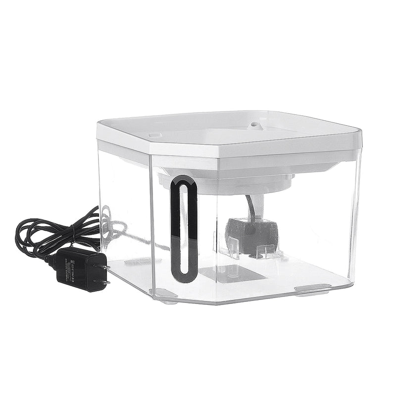 2L Automatic Clear Waterer Pet Cat Dog Water Dispenser Drinking Fountain Feeder Machine