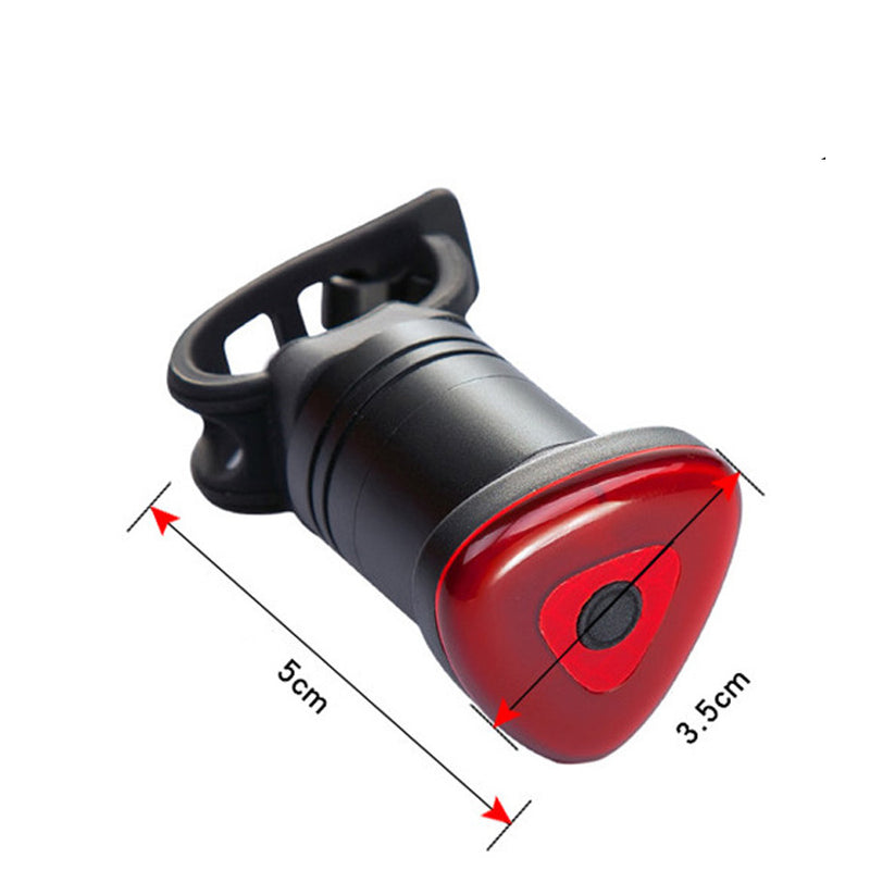 XANES STL15 Smart Brake Sensor Tail Light Bicycle Back Waterproof Safty Road Bike Cycling Motorcycle