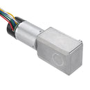 Machifit JGY-370 DC 12V 10/30/90/150RPM Motor Reduction Gear Turbine Worm Self-locking Encoder Signal Feedback Motor