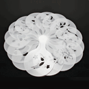 KCASA KC-LM03 16 Pcs Plastic Coffee Template Stencils Cappuccino Chocolate Latte Art Mold Tools