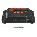 LCD 10/15/20/25/30A 12V/24V PWM Solar Panel Regulator Charge Controller