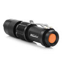 AloneFire SK68 XPE Q5 3Modes Zoomable Tactical Mini LED Flashlight AA Battery