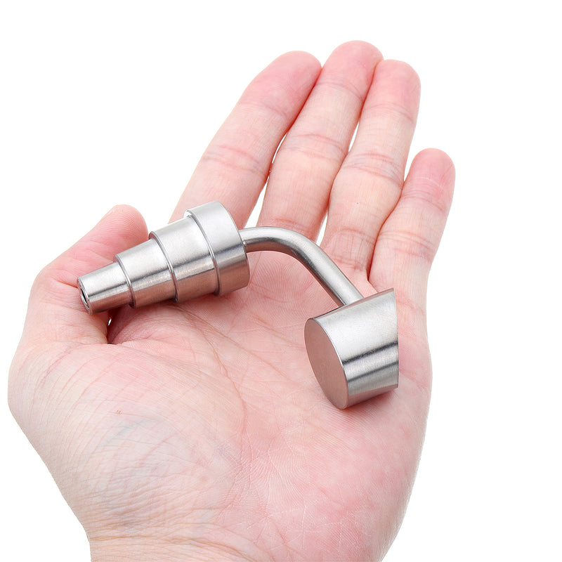 Universal 10mm 14mm 18mm 6 In 1 Domeless Titanium Nail With Male and Female Joint Adapter