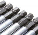10pcs Socket Drill Bit Holder Hex Shank Magnetic Extension for Screwdriver