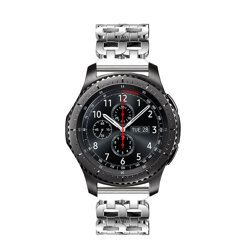 22mm Fashion Luxury Stainless Steel Watch Band for Samsung S3 Smart watch