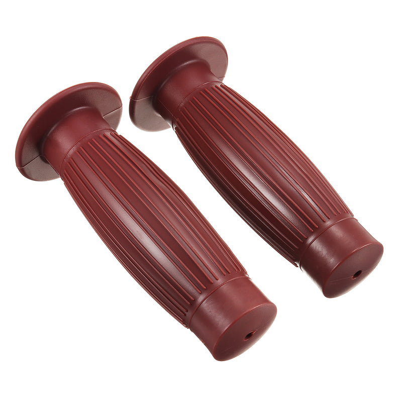 7/8inch 22mm Rubber Handlebar Hand Grip Bar End For Motorcycle Bike Cafe Racer
