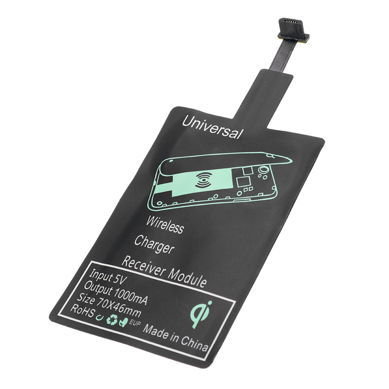 Universal Qi Wireless Charger Receiver Adapter Receptor Receiver Pad Coil for Mobile Phone