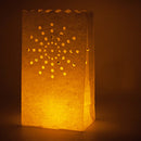 20Pcs White Night Paper Tealight Candle Bag Lantern Holder Party Wedding Decorations