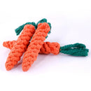 Creative Environmental Simulation Carrot Cat Dog Knot Double Knot Cotton Rope Pet Toys