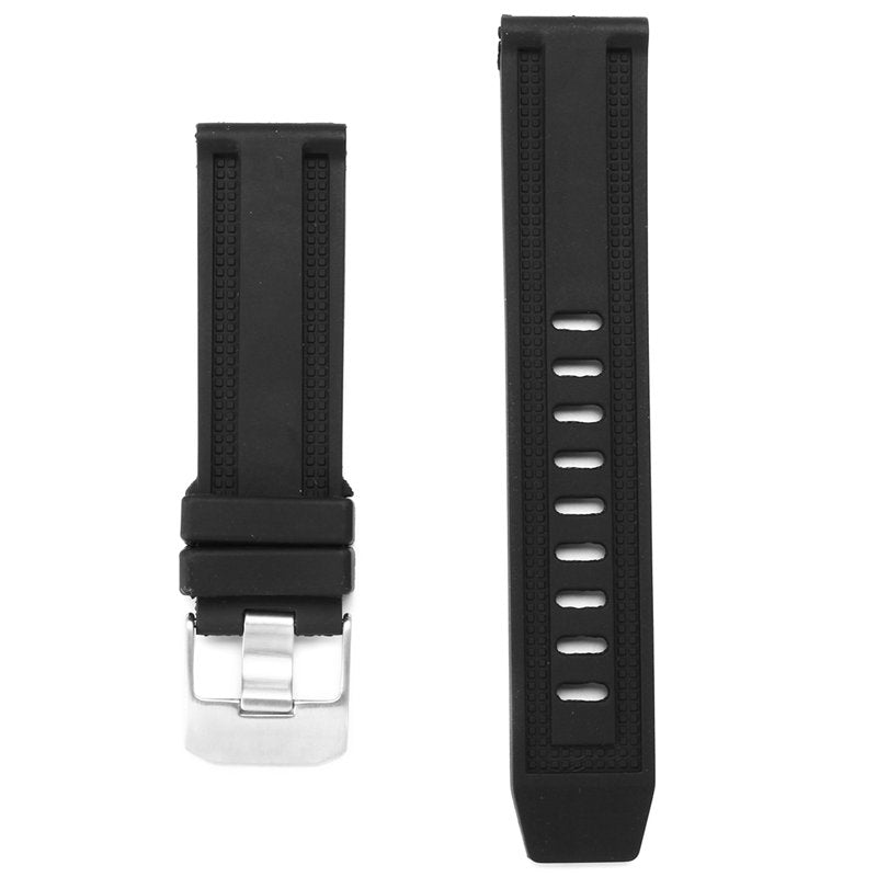 Replacement Rubber 23mm Wristband Rubber Watch Strap for Luminox Black Ops Series 8800 8802