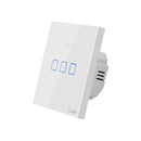 SONOFF T2 EU/US/UK AC 100-240V 1/2/3 Gang TX Series 433Mhz WIFI Wall Switch RF Smart Wall Touch Switch For Smart Home Work With Alexa Google Home