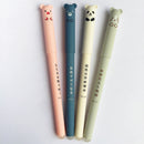 4 Pcs Cartoon Erasable Gel Pen Blue Black Ink School Office Stationery Supply