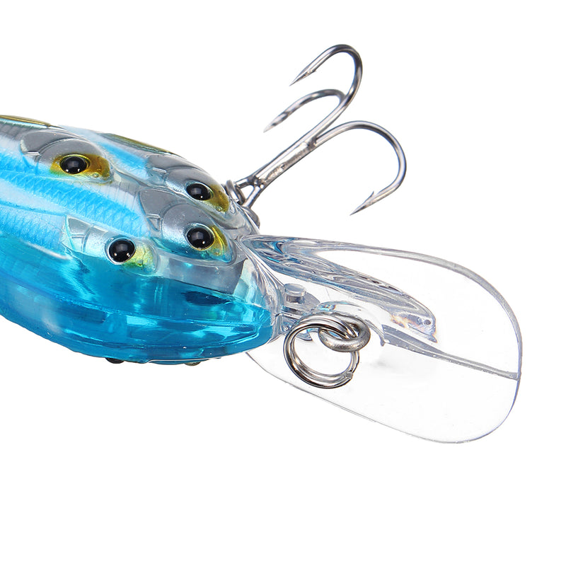 ZANLURE 5Pcs/Set 7cm 6.2g Fishing Lure Crankbaits Hook Fish Crank Tackle Lipless Swimbait Hard Lures