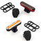 XMUND XD-BL5 Wireless Remote Control Turn Signal Warning Bike Light USB Rechargeable Waterproof 4 Modes Cycling Rear Light Direction Indicator Lamp