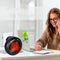 900W Mini Space Fan Heater Portable Plug-in Electric Wall-outlet Furnace Warmer for Office Home