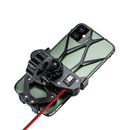 Bakeey Bike Bicycle Handlebar Silicone Elastic Clamp Phone Holder 2.4A Phone Charger 360 Rotation For 4.0-7.0 Inch Smart Phone