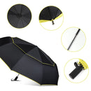 Xmund XD-HK14 Golf Umbrella Double Layer Windproof Anti-UV Umbrella 3-4 People Three Folding Sunshade