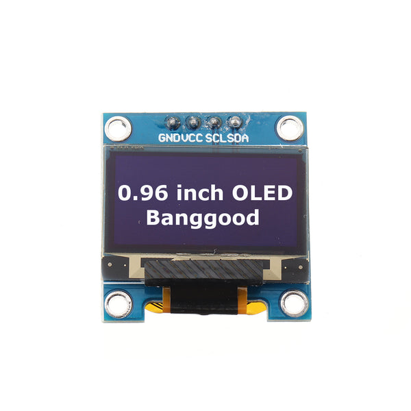 3pcs White 0.96 Inch OLED I2C IIC Communication Display 128*64 LCD Module For  Free Routine