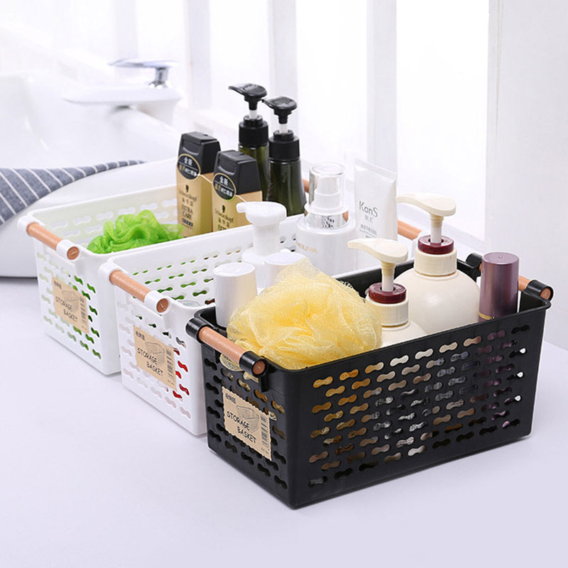 Plastic Kitchen Refrigerator Basket Fridge Storage Rack Freezer Shelf Holder Bathroom Desktop Storag