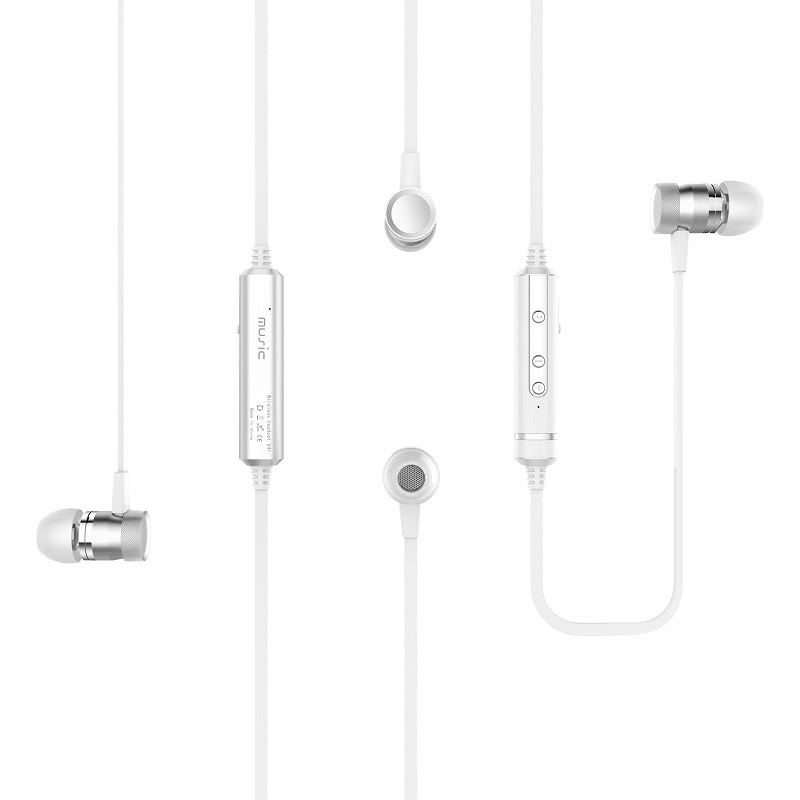 Picun H6 Wireless bluetooth Earphone Magnetic Bass IPX4 Waterproof Sports Headset Earphones With Mic