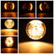 7inch H4 35W Motorcycle Headlight Amber LED Turn Signal Indicators For Harley Honda